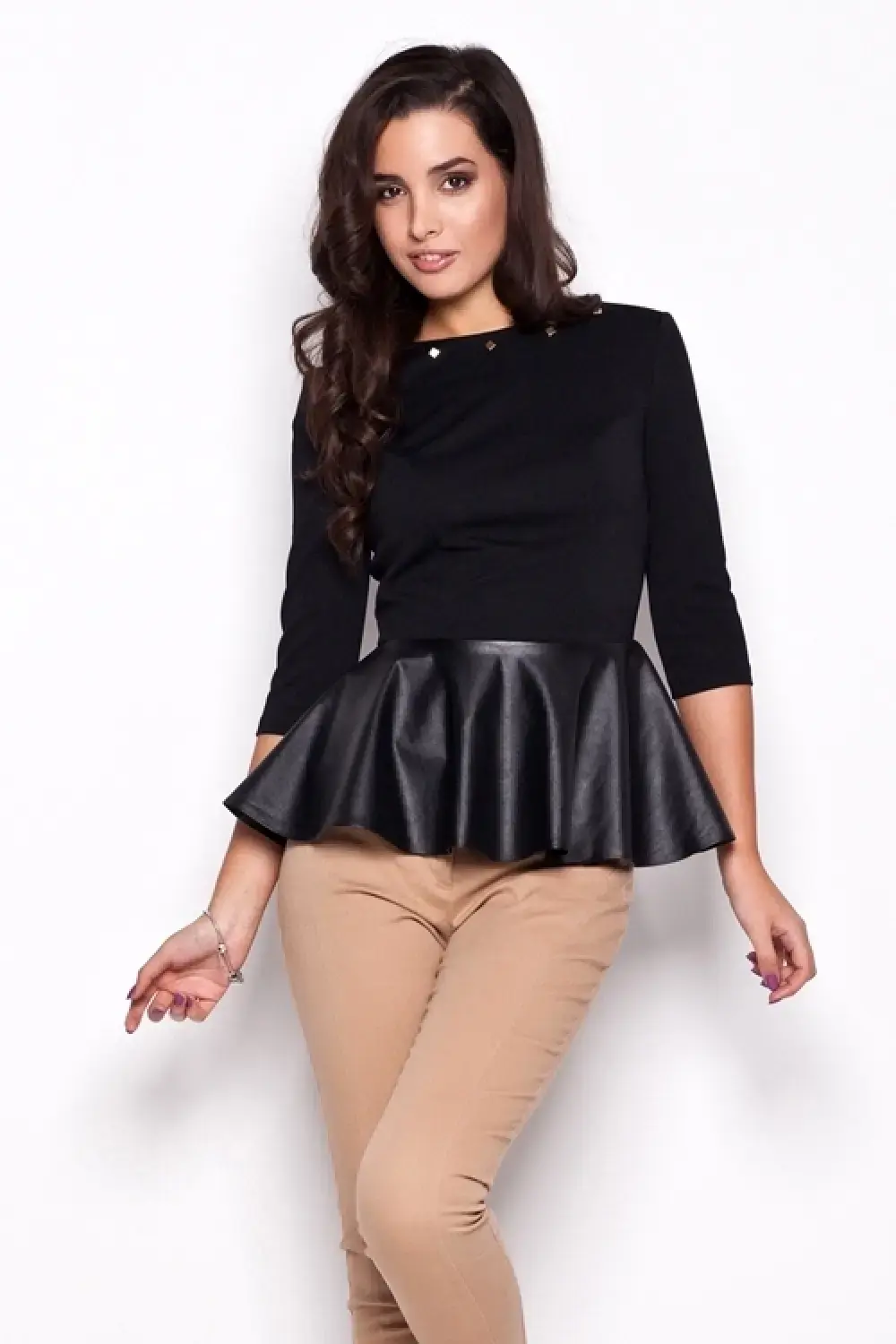 Dámská košile K073 black