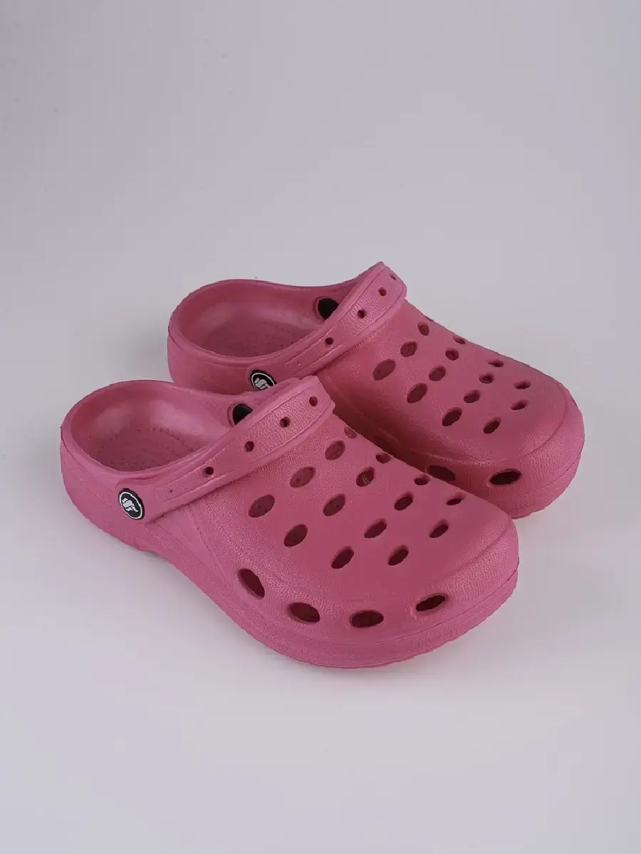 Originální dětské růžové crocsy bez podpatku