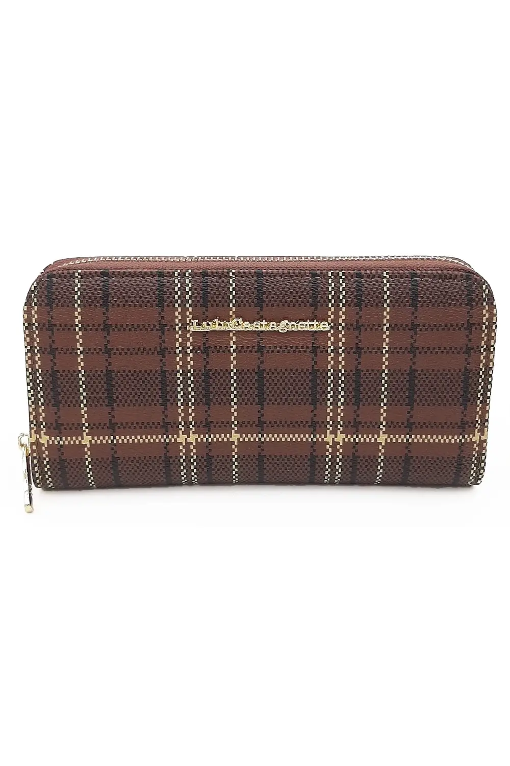 Exkluzívní hnědá dámská peněženka 1B2F0