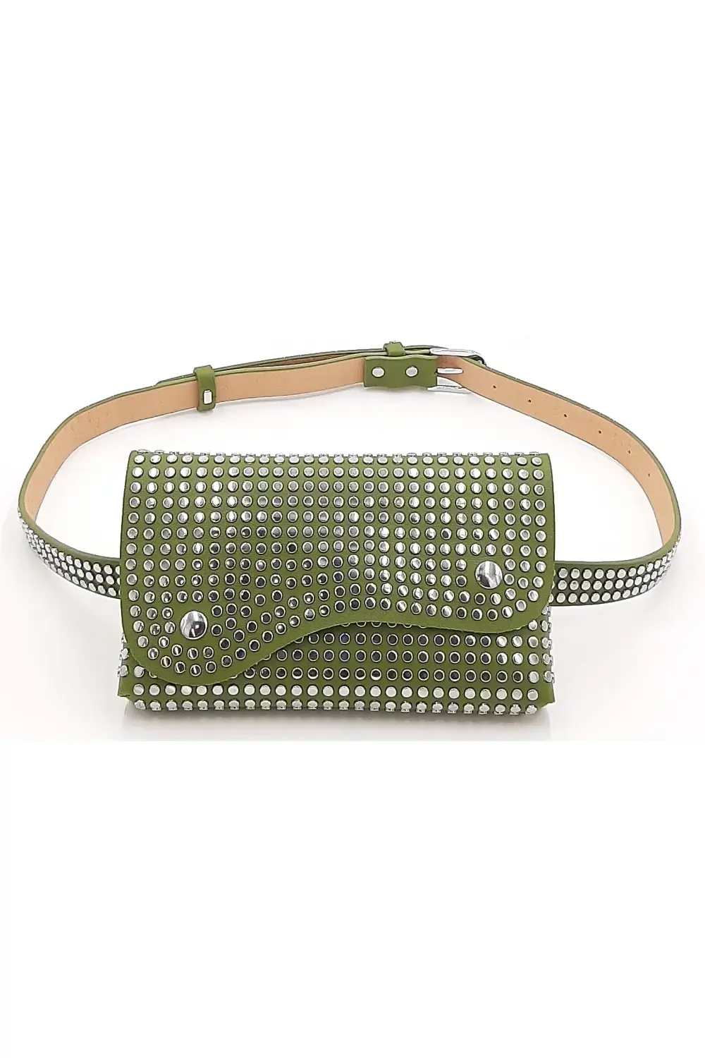 Exkluzívní zelená dámská ledvinka WMVSP