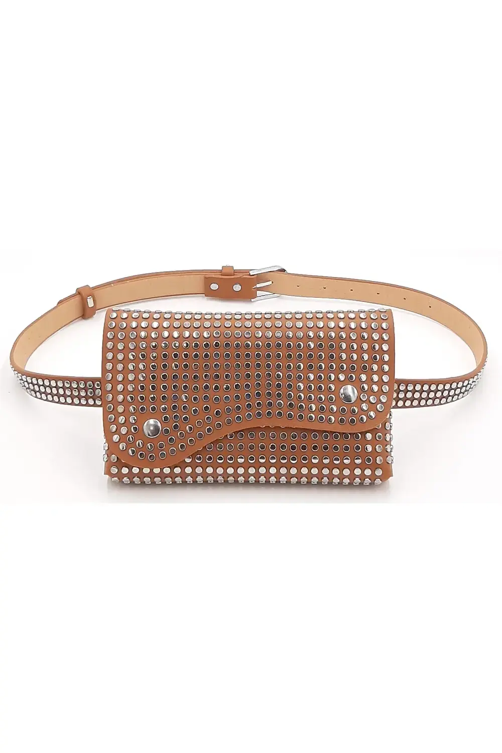 Luxusní hnědá dámská ledvinka MXRHR