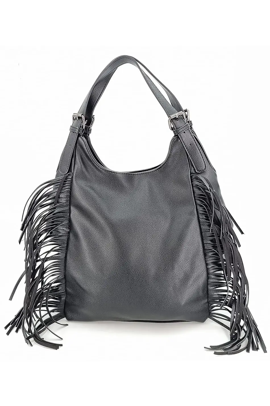 Exkluzívní dámská denní kabelka černá MKN65