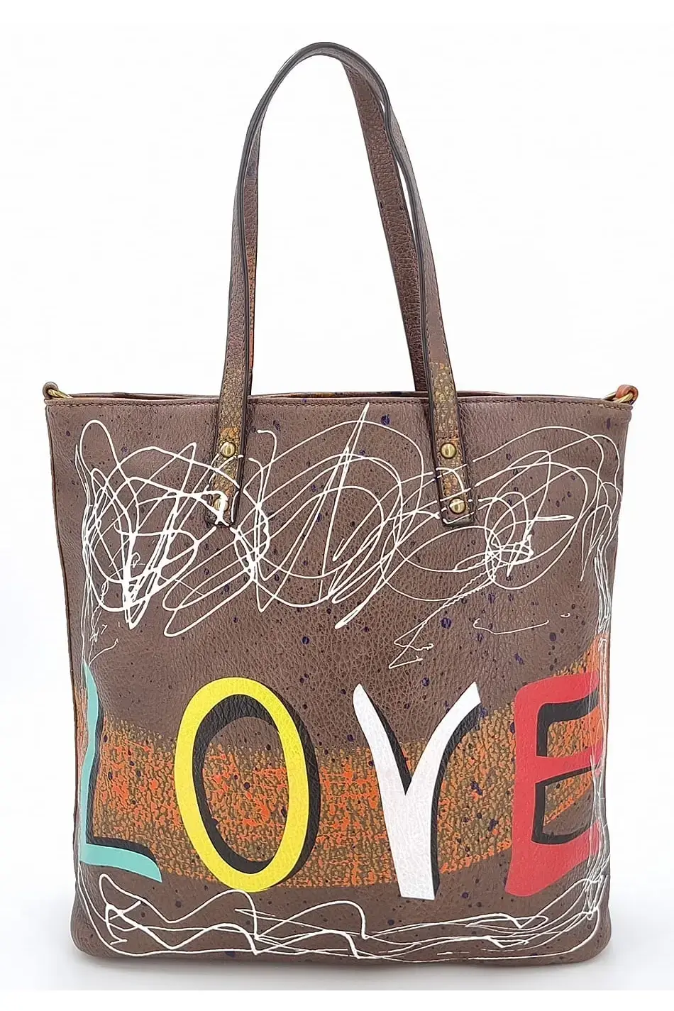 Komfortní dámská kabelka hnědá 53SDV