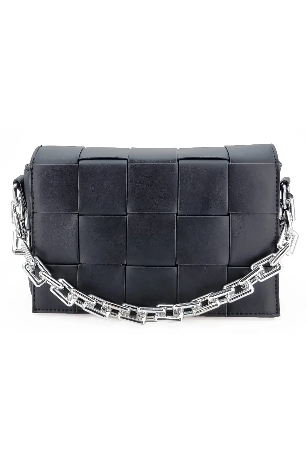 Moderní dámská malá kabelka černá WNLGM