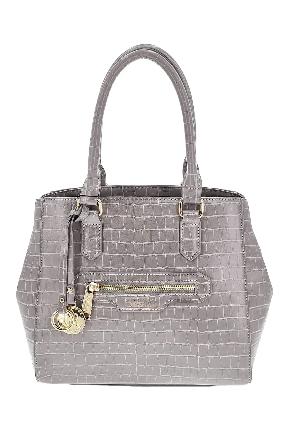 Exkluzívní šedá dámská kabelka JCEL9