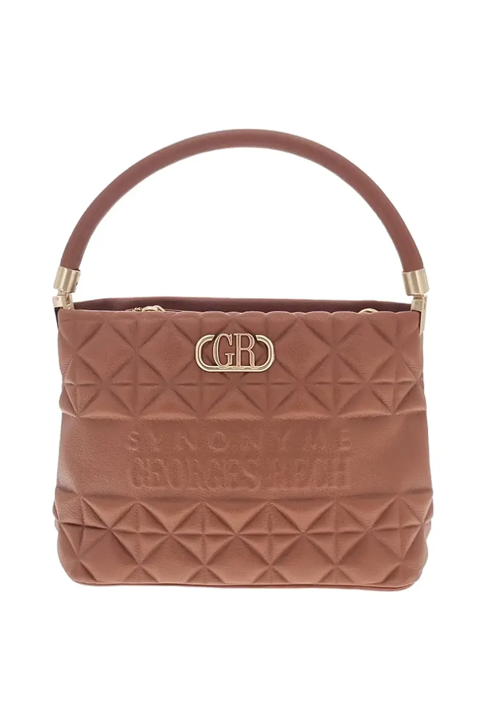 Komfortní hnědá dámská kabelka R978Y