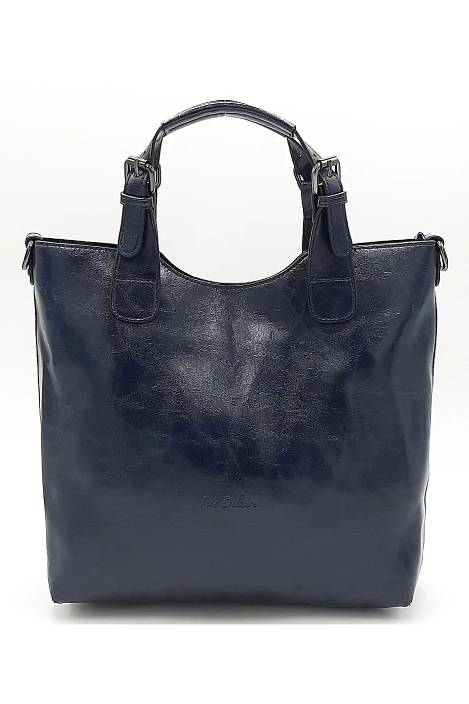 Luxusní tmavě modrá dámská kabelka BX5KM