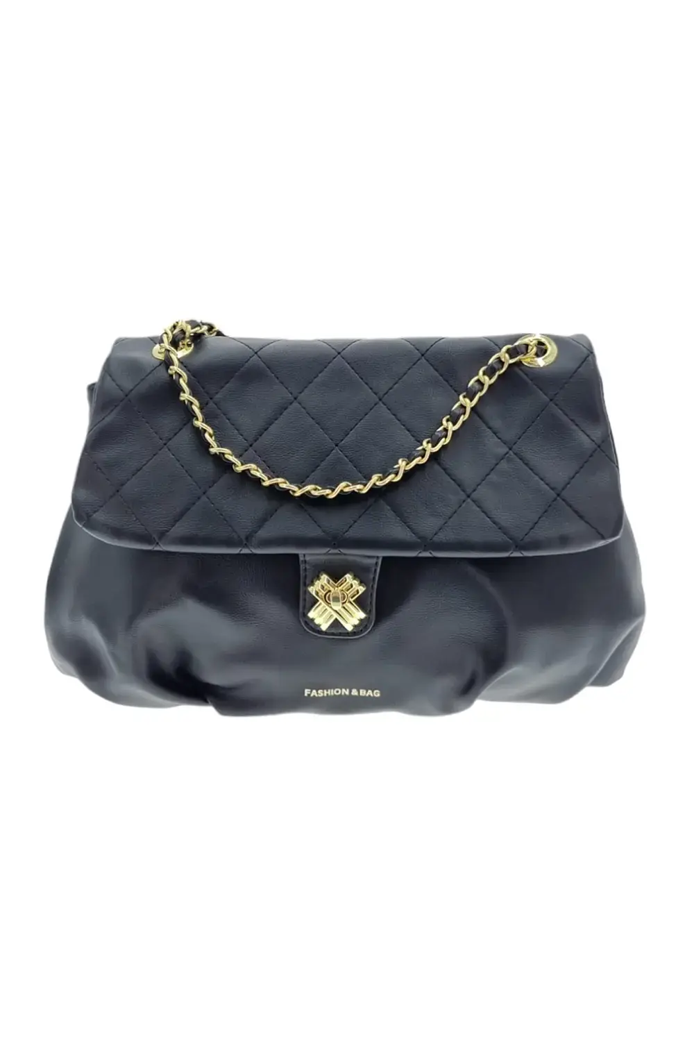 Moderní dámská malá kabelka černá 21WH1