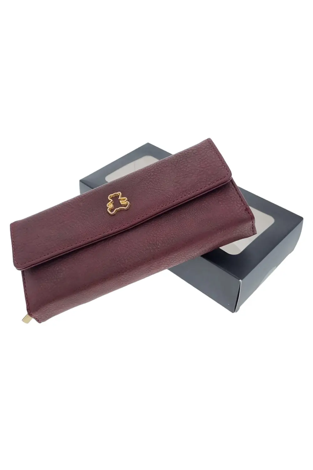 Exkluzívní dámská peněženka bordó I5ANN