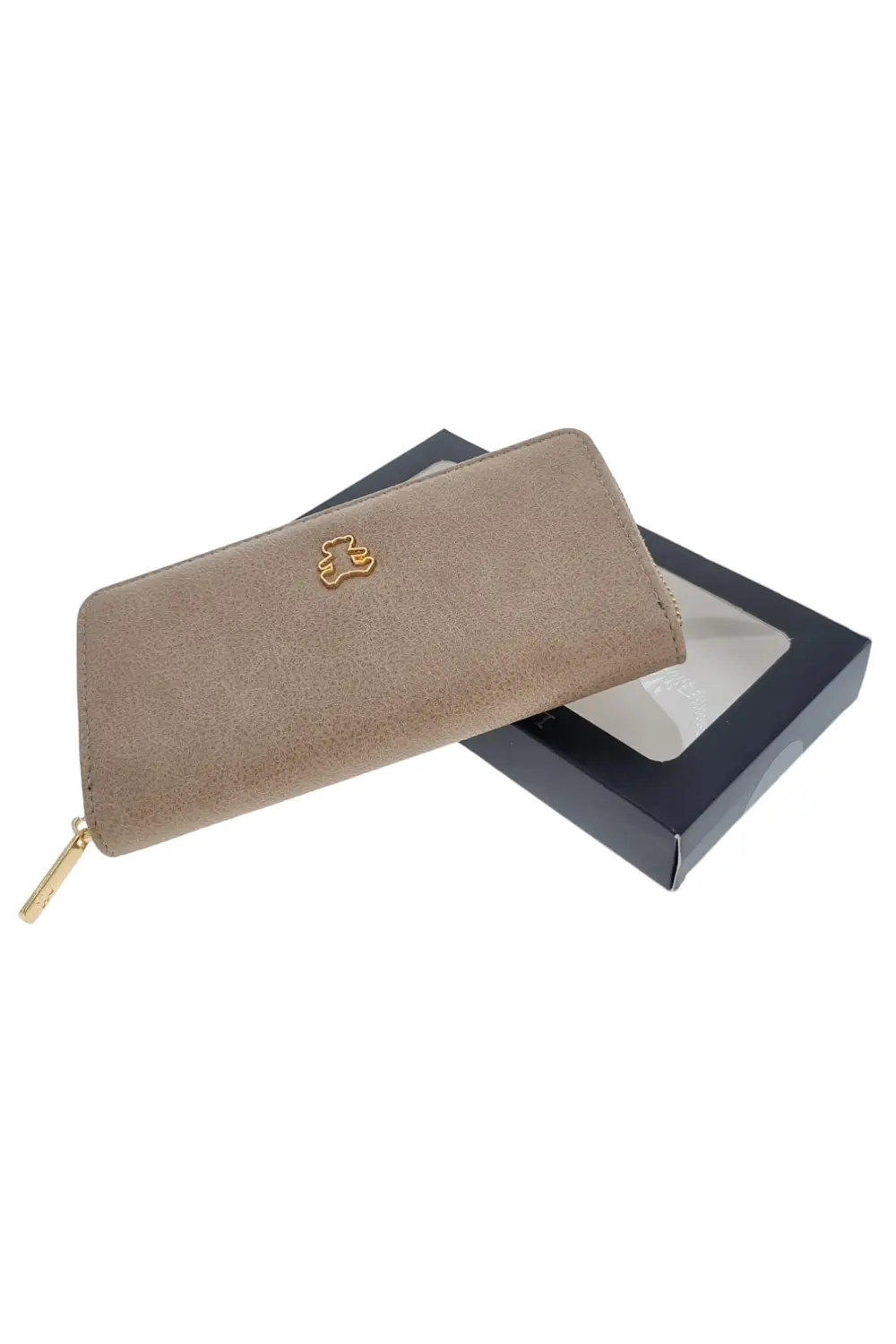 Komfortní béžová dámská peněženka J2VWO
