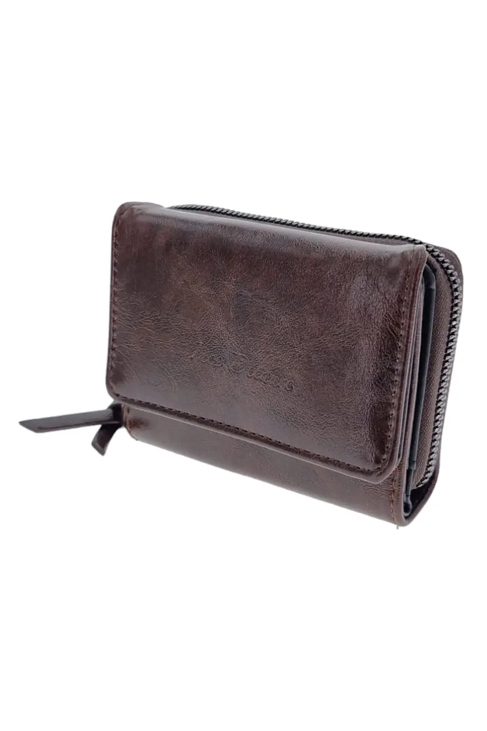 Luxusní dámská peněženka hnědá MX96X