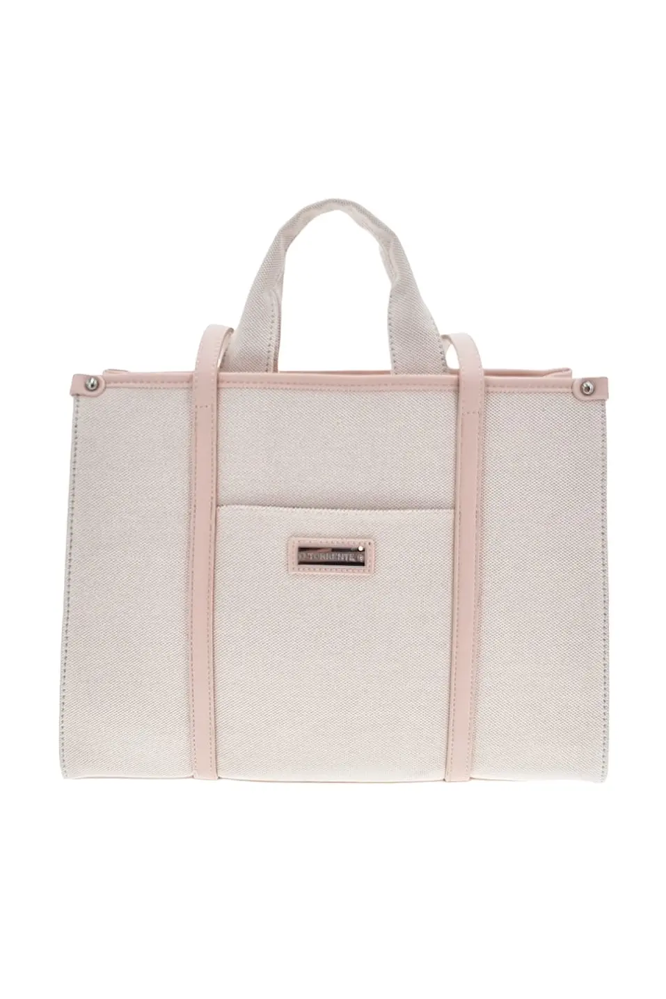 Luxusní dámská shopperka růžová ZCFTM