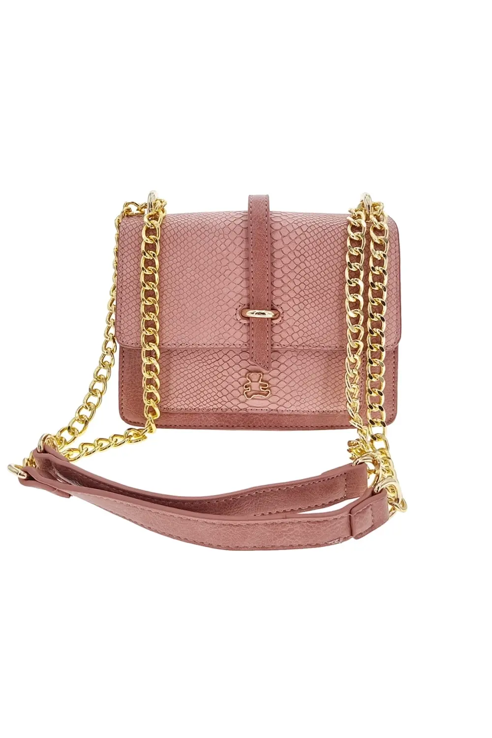 Luxusní růžová dámská malá kabelka 6S3WP