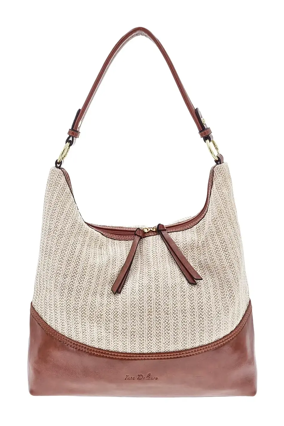 Exkluzívní dámská denní kabelka hnědá RW3MH