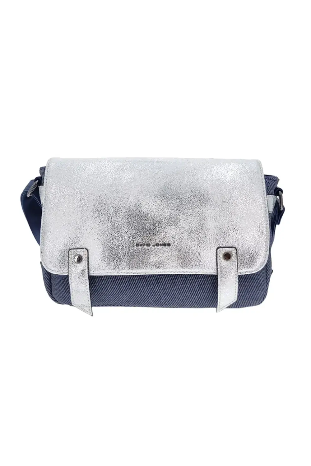 Moderní stříbná dámská malá kabelka FVZBH