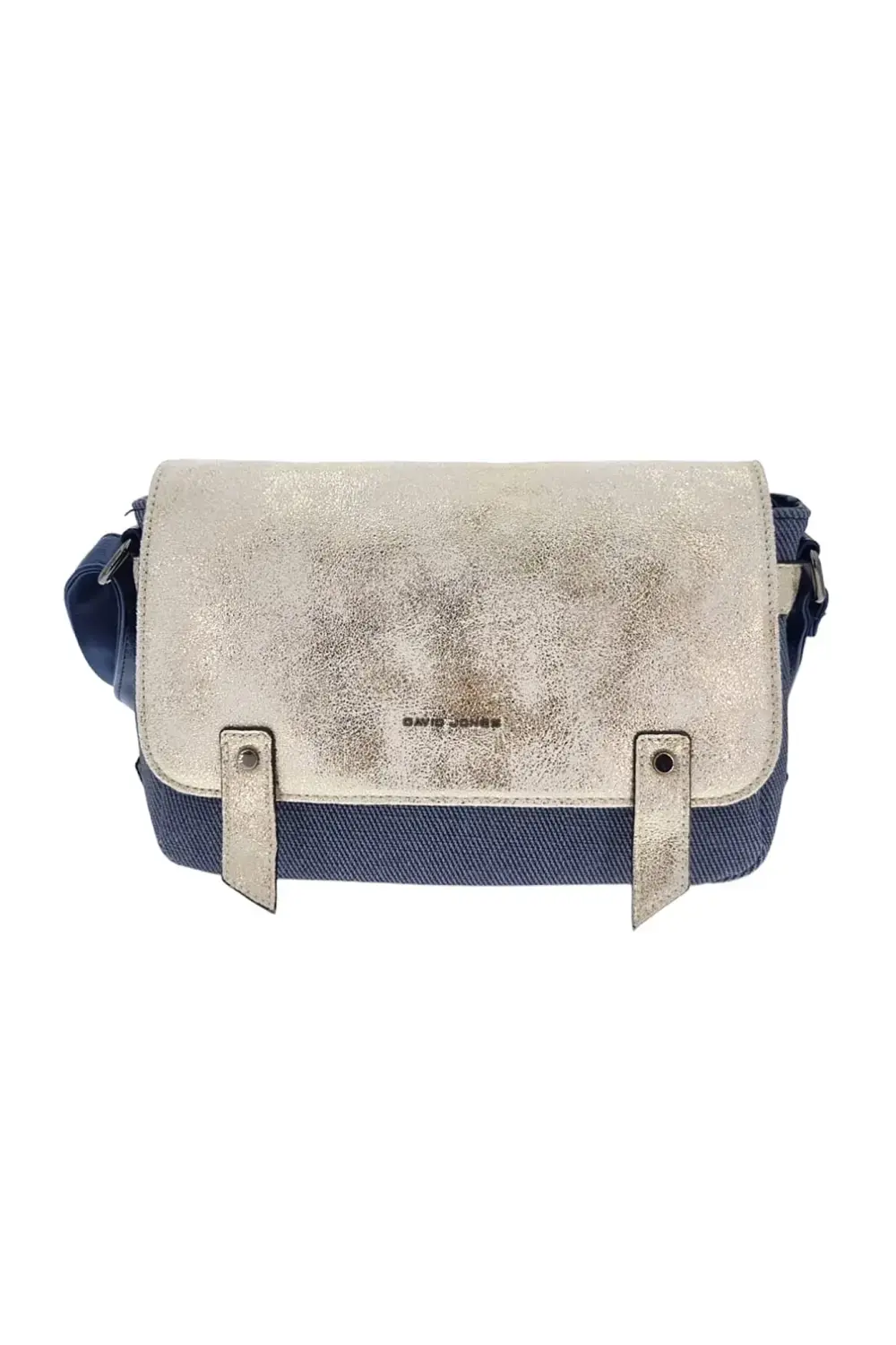 Módní zlatá dámská malá kabelka QRQPX