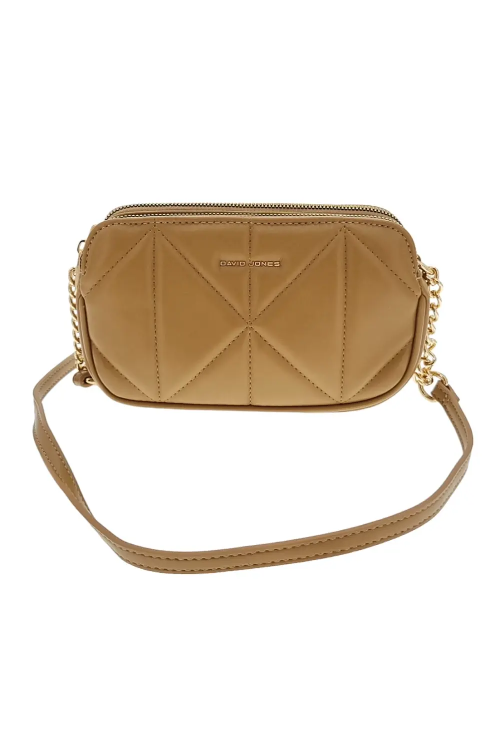 Moderní dámská malá kabelka hnědá 6YDGG