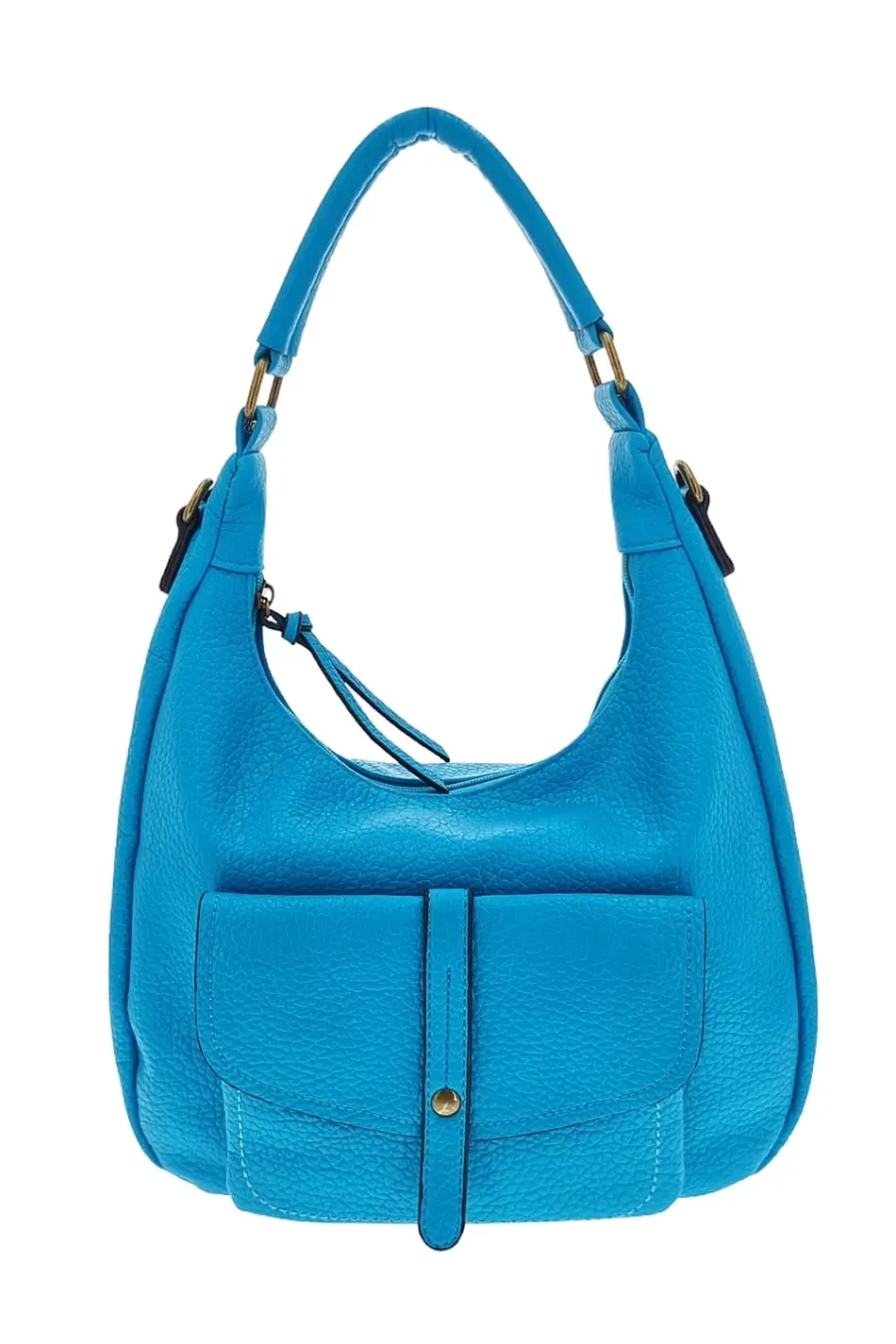 Originální dámská denní kabelka tyrkysová 0ESS5