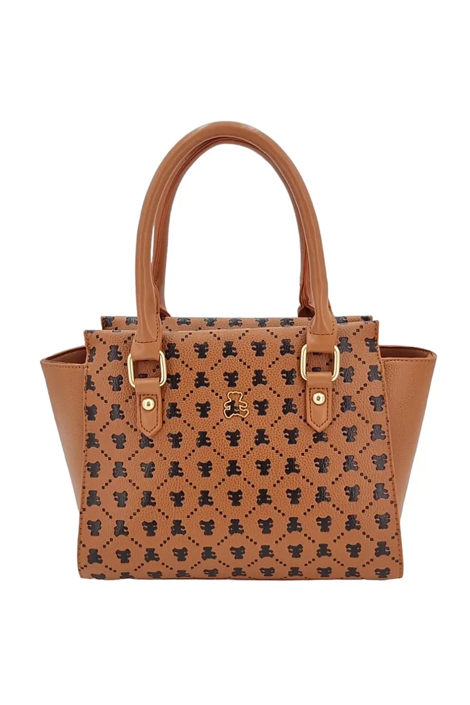 Luxusní hnědá dámská kabelka Z04TE