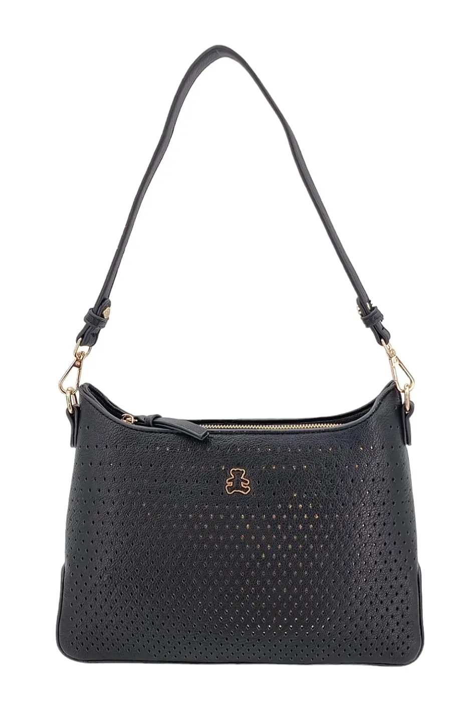 Exkluzívní dámská malá kabelka černá PDF9L