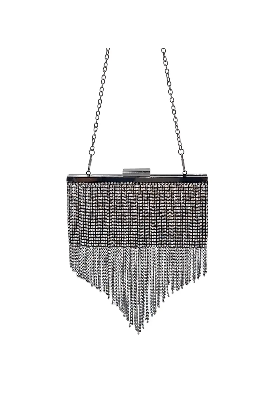 Luxusní dámské psaníčko černé 4ZLX2