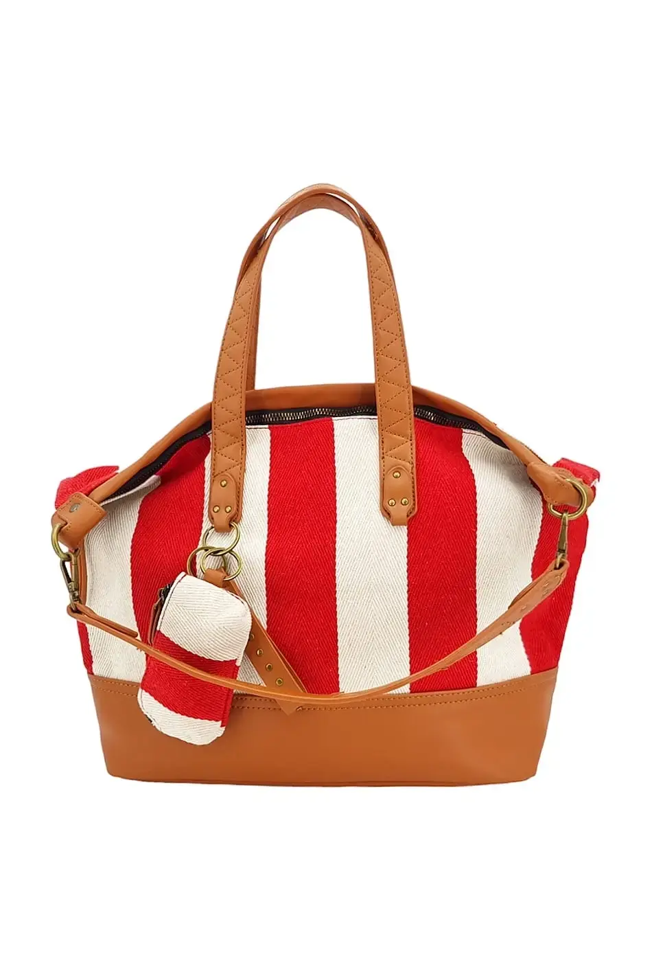 Exkluzívní dámská shopperka červená 290SK