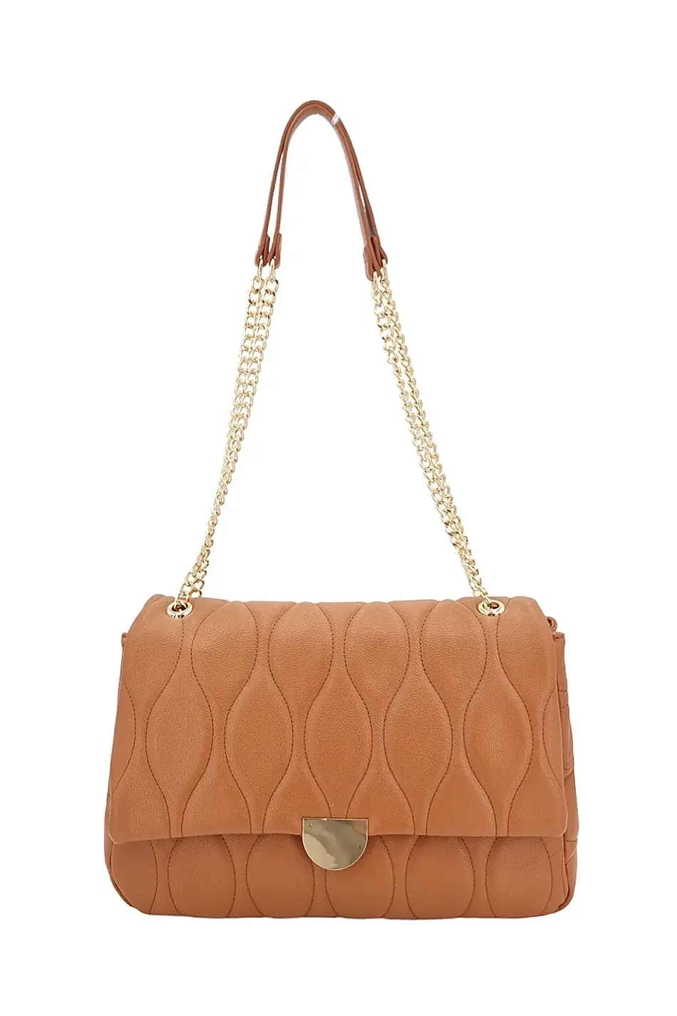 Exkluzívní dámská kabelka hnědá C69NZ