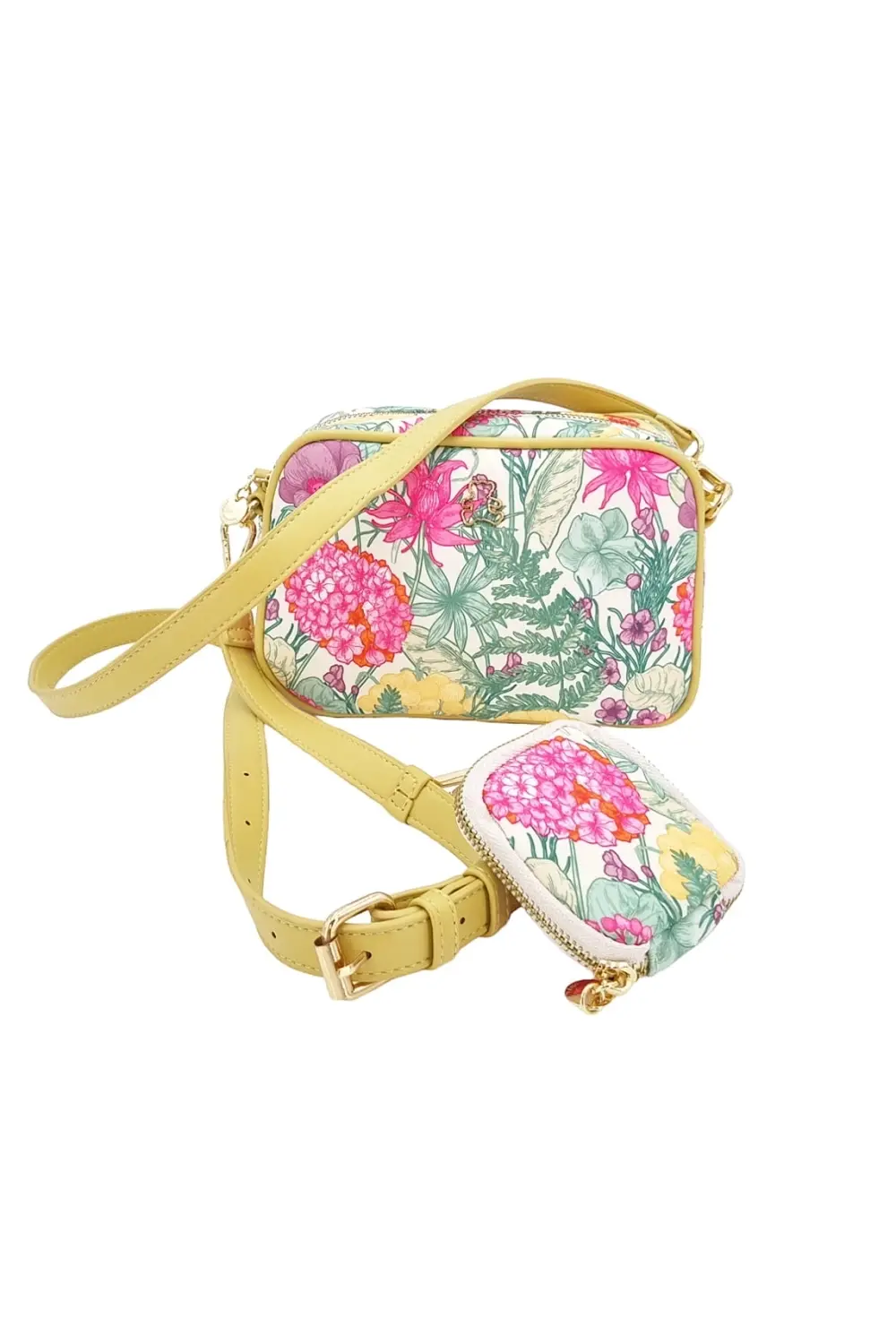 Komfortní žlutá dámská malá kabelka MHBWQ