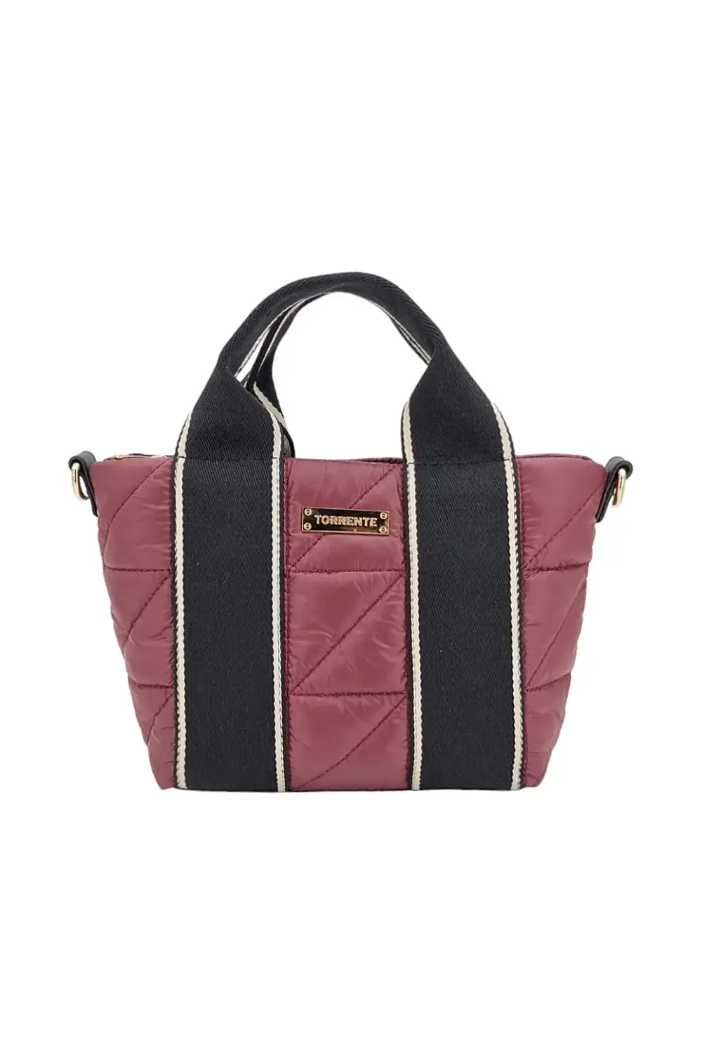 Exkluzívní dámská shopperka bordó 4DOK7