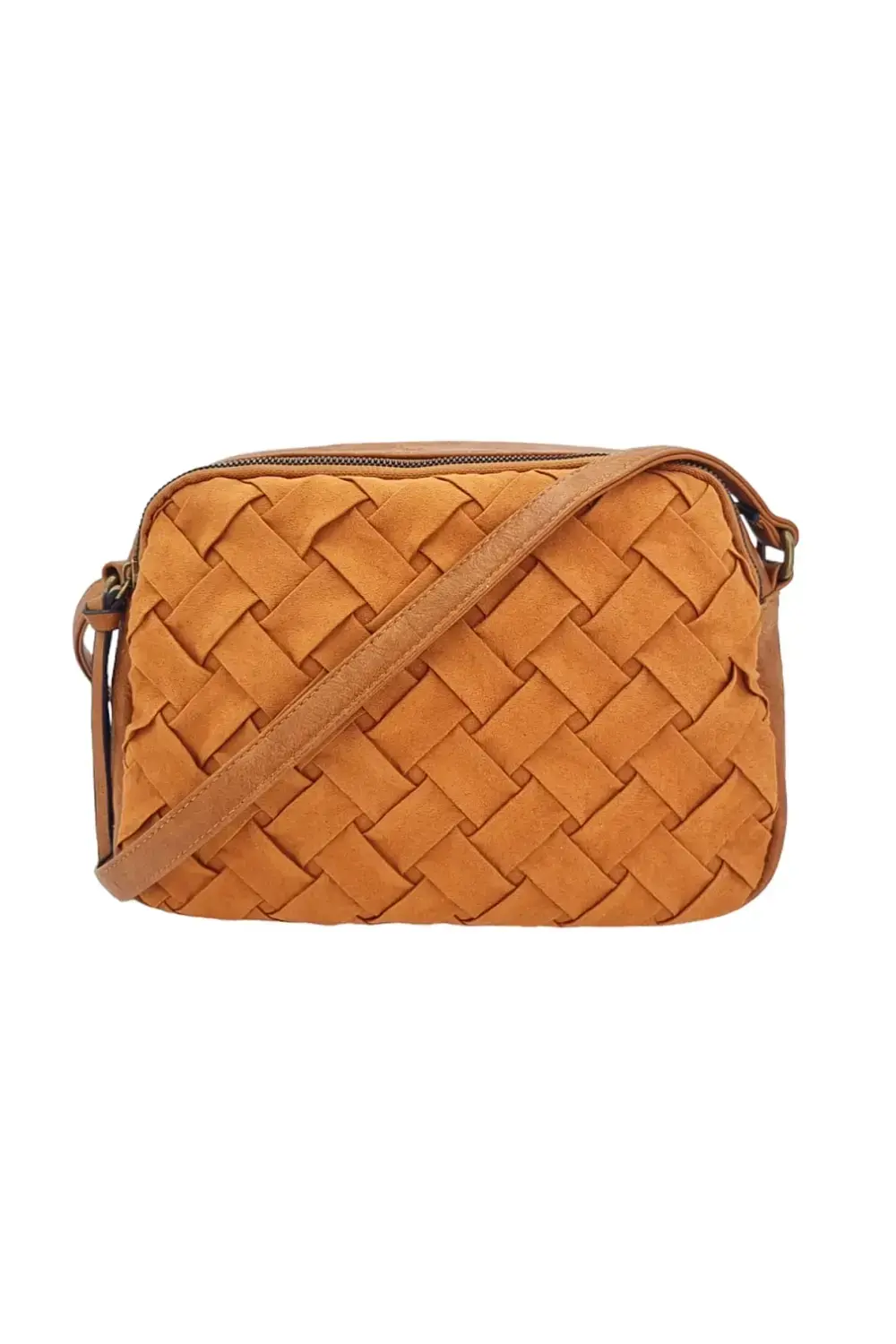 Originální dámská malá kabelka hnědá RB9B9