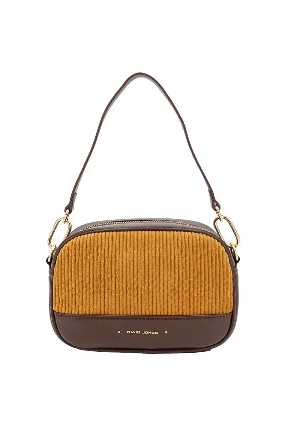 Komfortní hnědá dámská malá kabelka ZD8XL