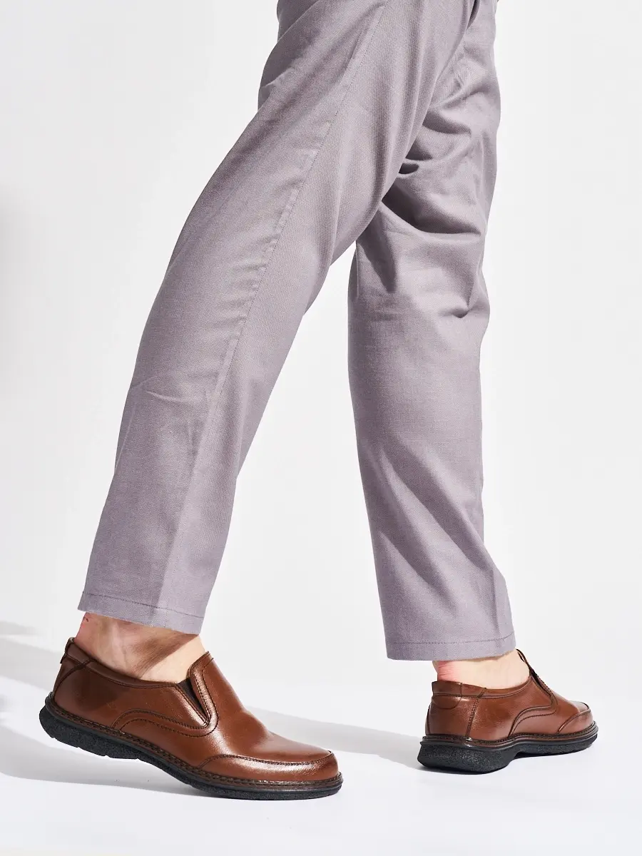 Trendy hnědé polobotky pánské