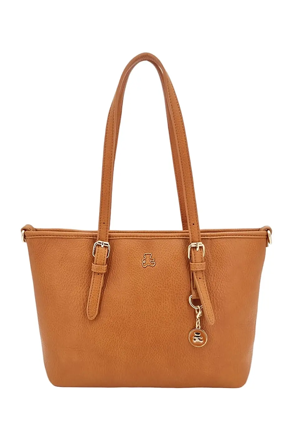 Módní dámská shopperka hnědá H06OO