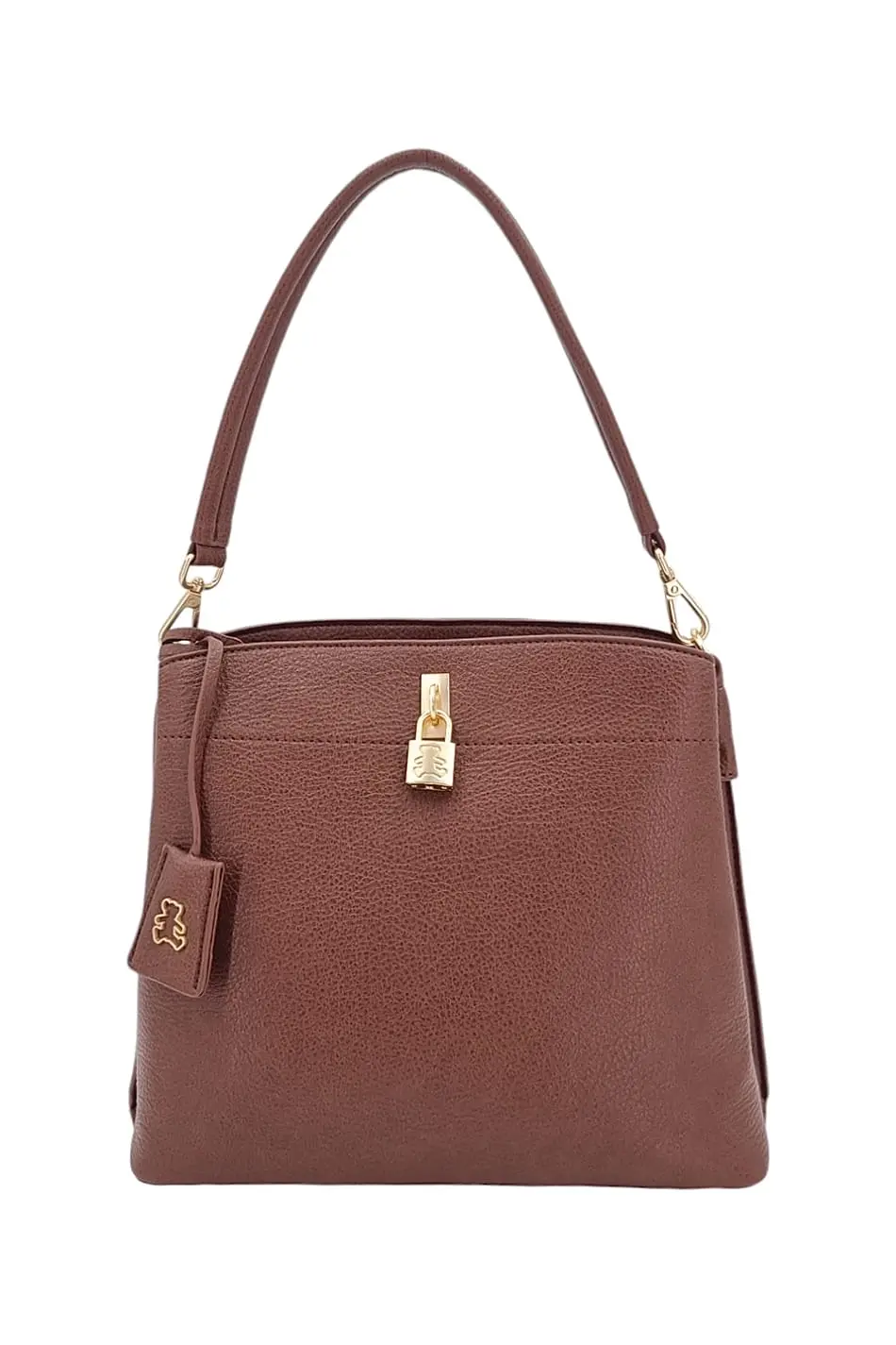 Originální hnědá dámská malá kabelka CR3U6