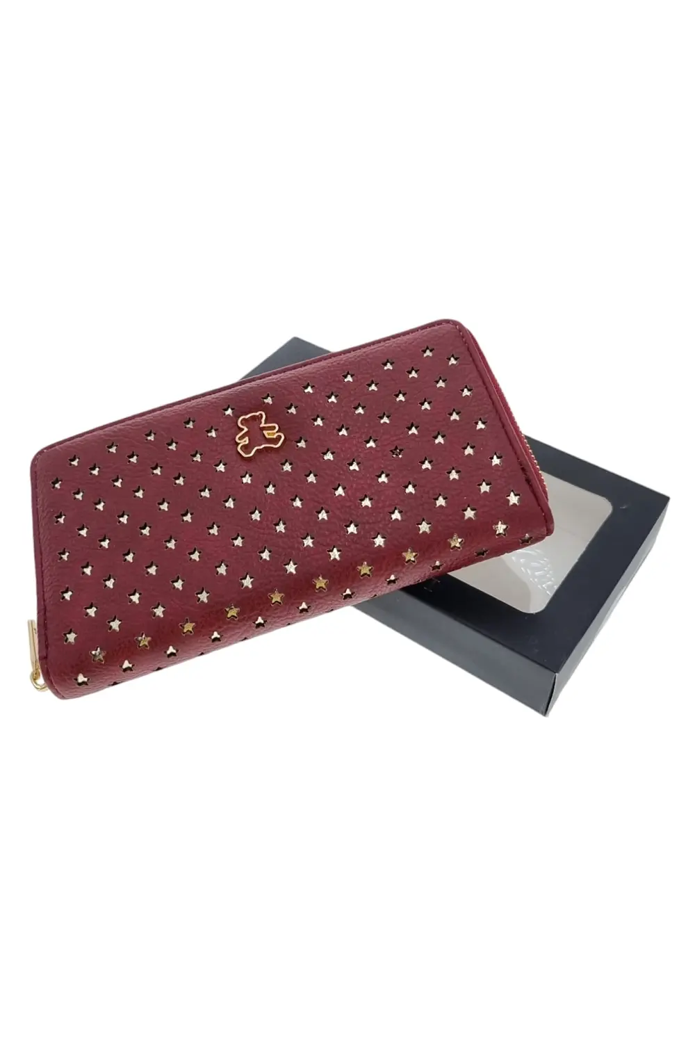 Módní dámská peněženka červená YM92P