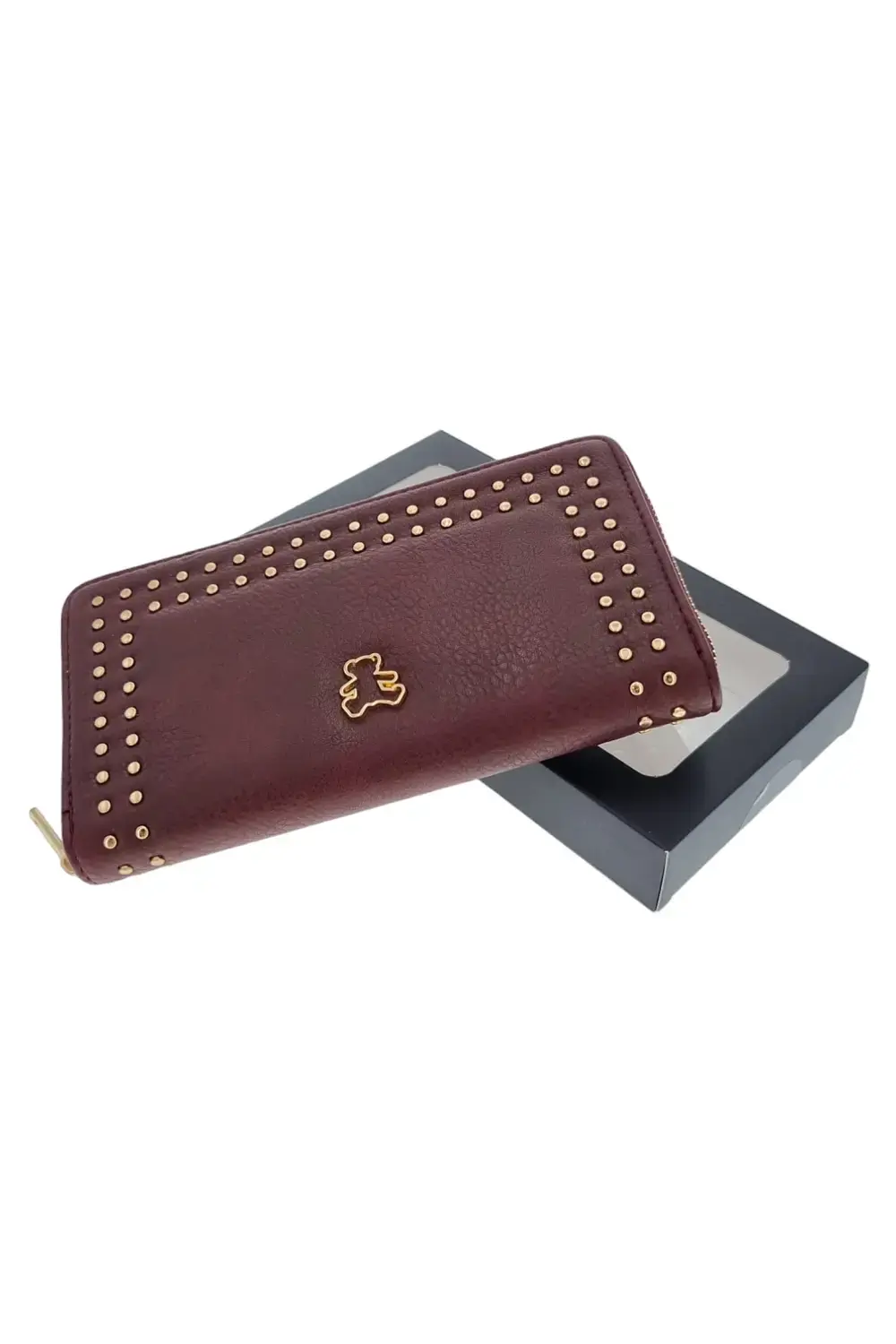 Originální dámská peněženka bordó U2NKQ