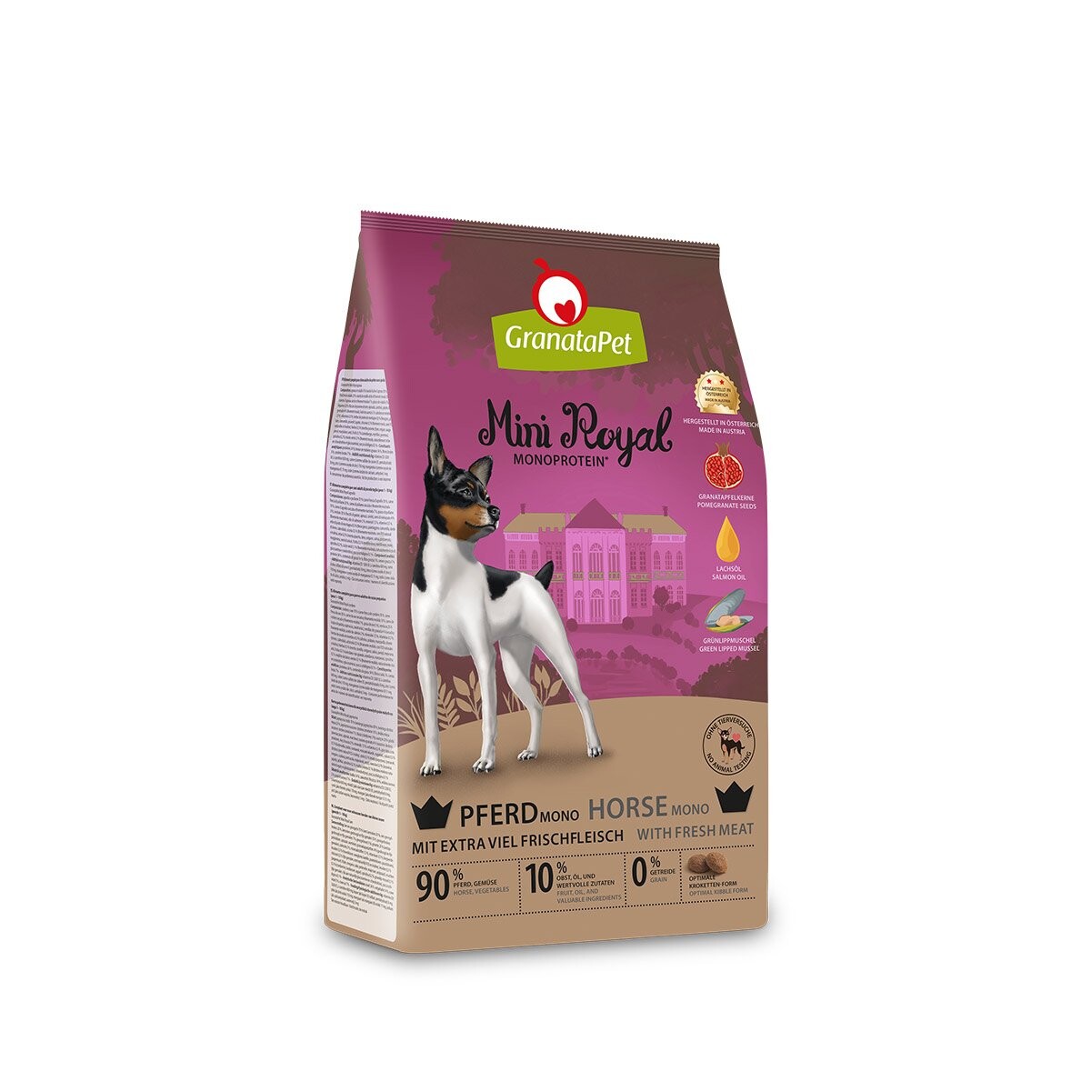 GranataPet Mini Royal Monoprotein Horse - výhodné balení: 2 x 1 kg