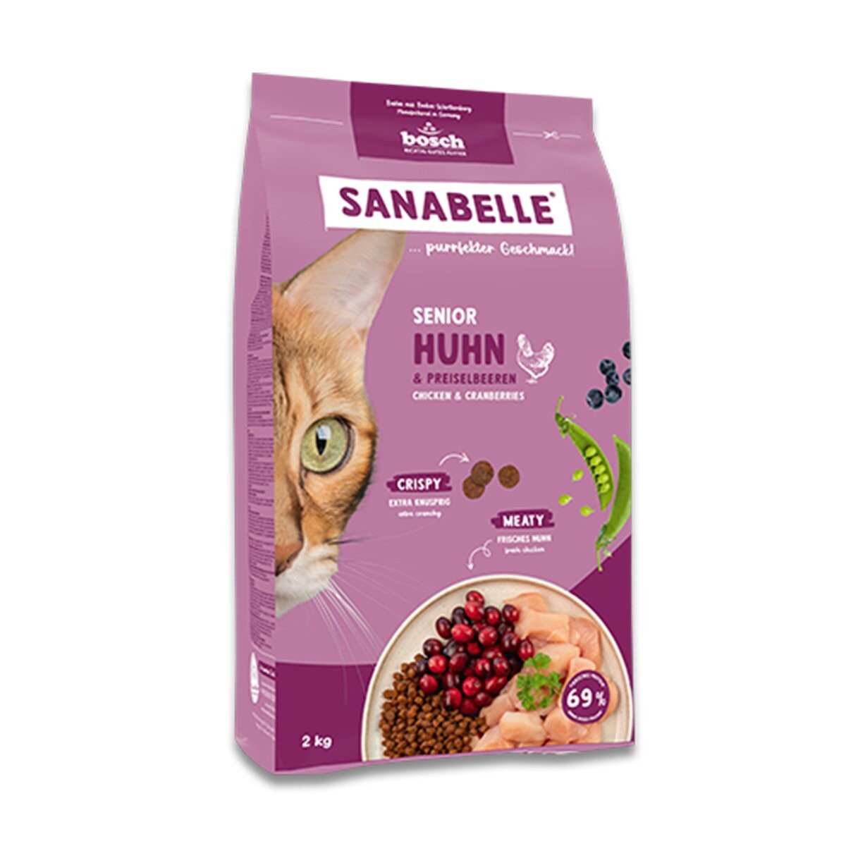 Sanabelle Senior kuřecí - 2 kg