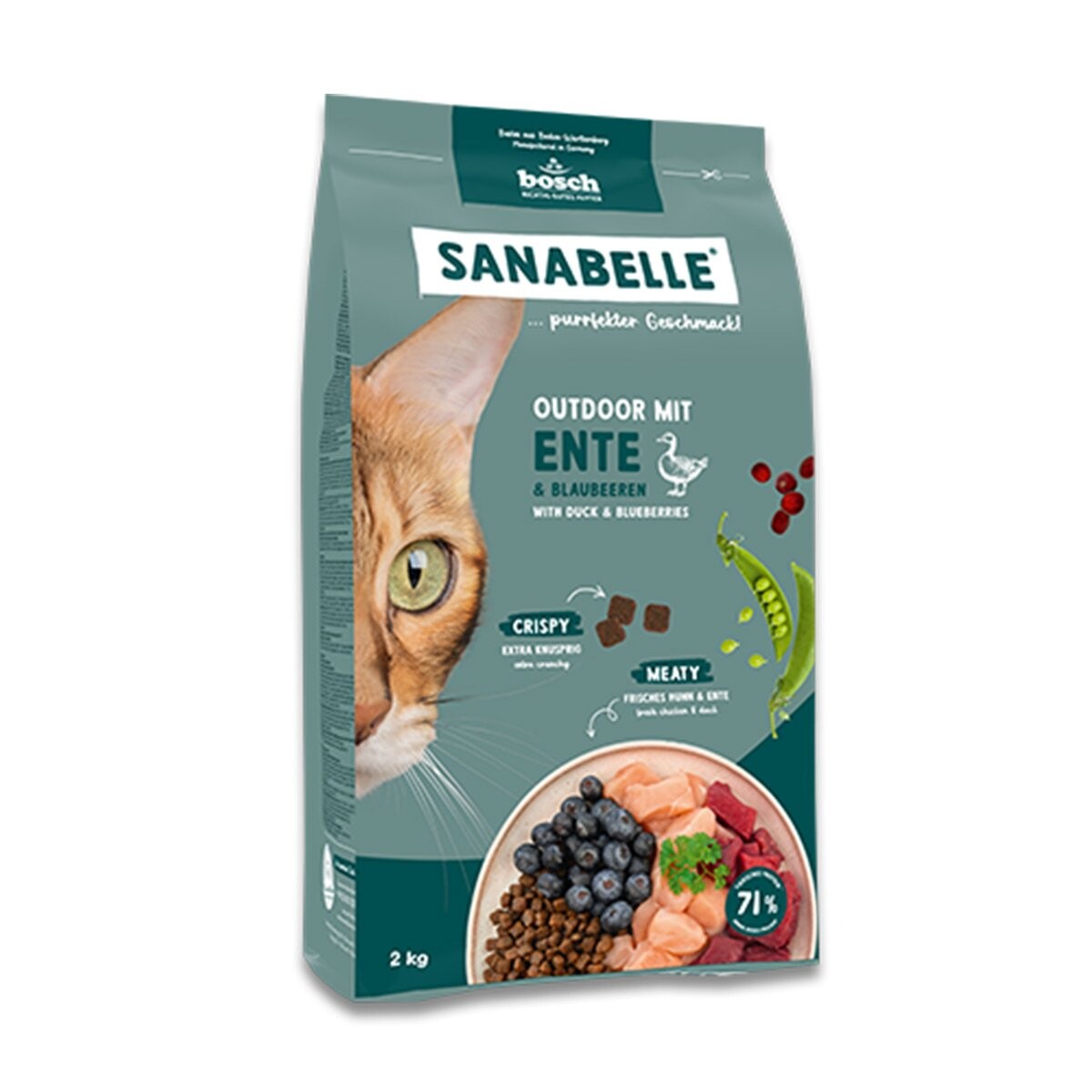 Sanabelle Outdoor s kachnou - 2 kg