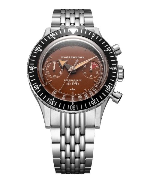 Nivada Grenchen Chronomaster Tropical 41mm - Beads of Rice