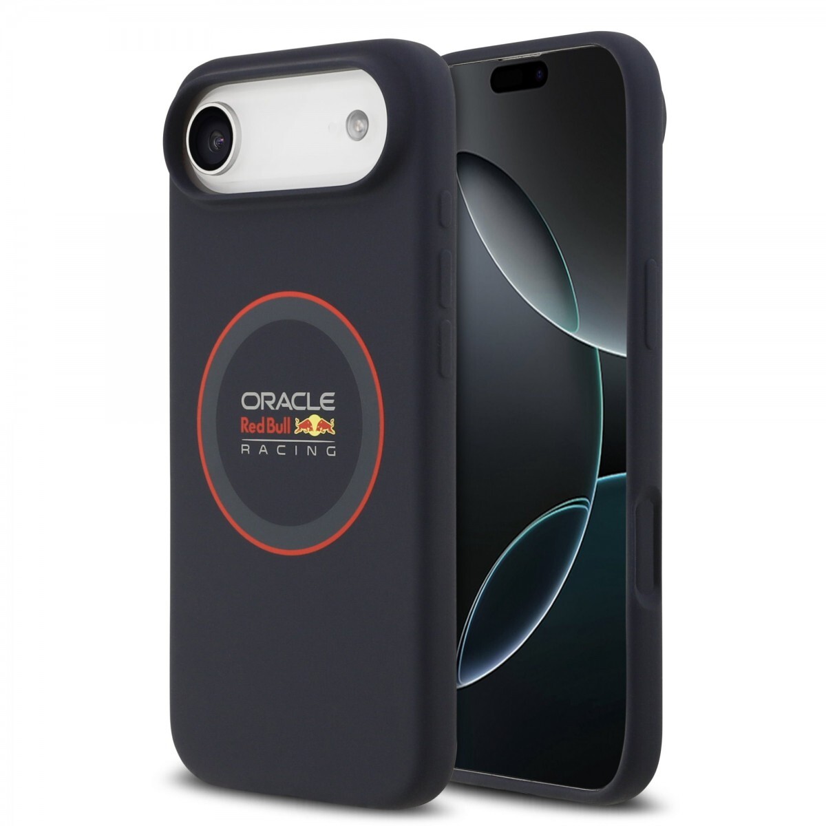 Zadní kryt Red Bull Silicone Red Ring MagSafe pro iPhone 17 Air Navy