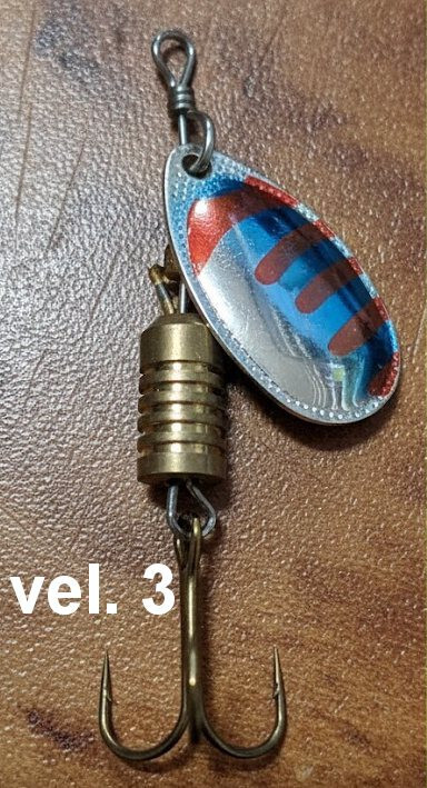 Třpytka Byron Whirle Spinner 3101/3 vel. 3 / 4,7g - SBB