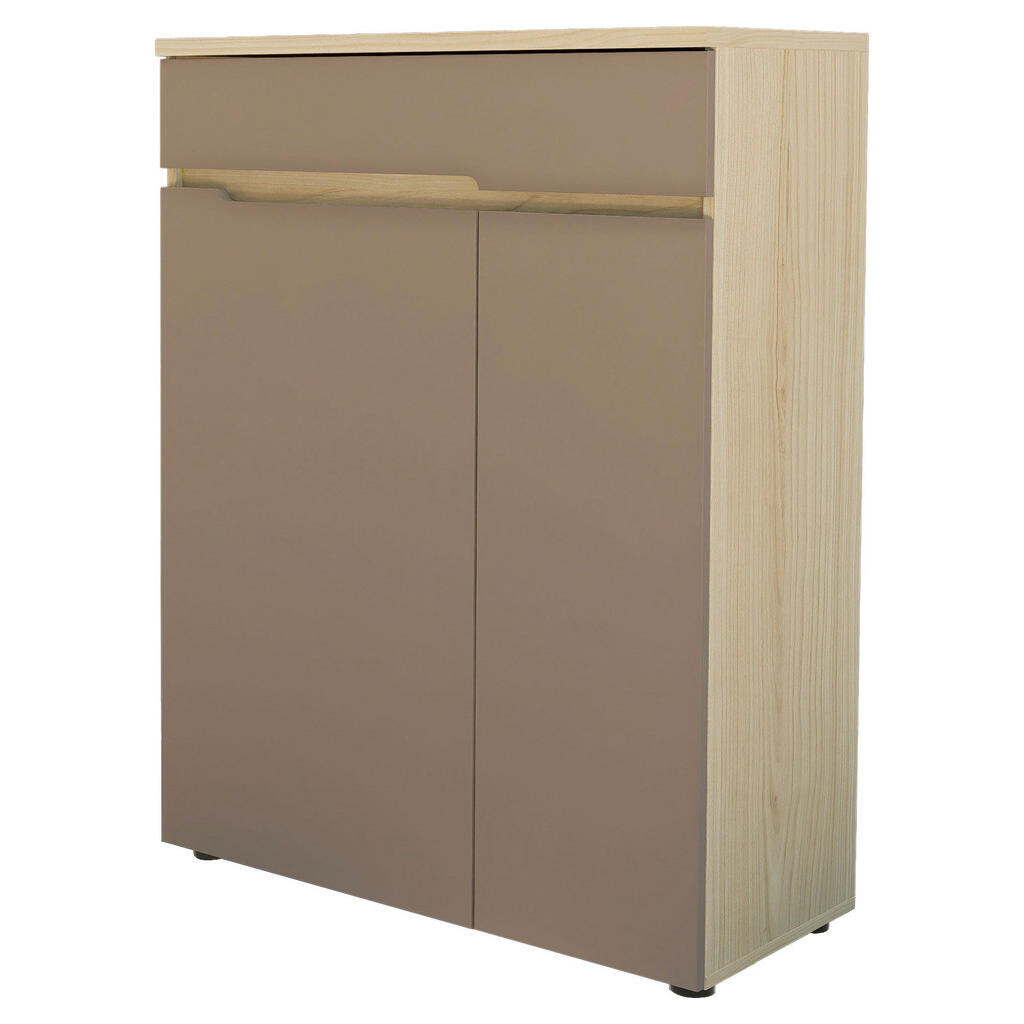 Voleo BOTNÍK, šedohnědá, barvy dubu, 80/107/38 cm