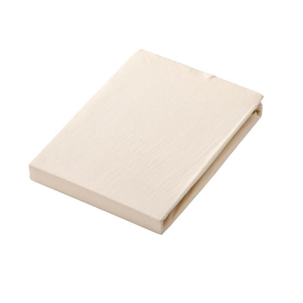 Novel ELASTICKÉ PROSTĚRADLO, žerzej, krémová, 140-160/200-220 cm