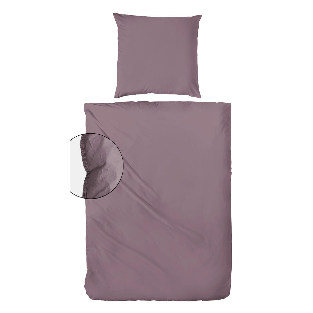 POVLEČENÍ, flanel, bobulová, 135/200 cm