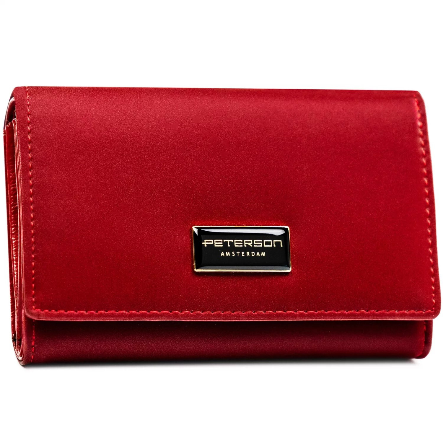Dámská kožená peněženka červená - Peterson Jefim červená