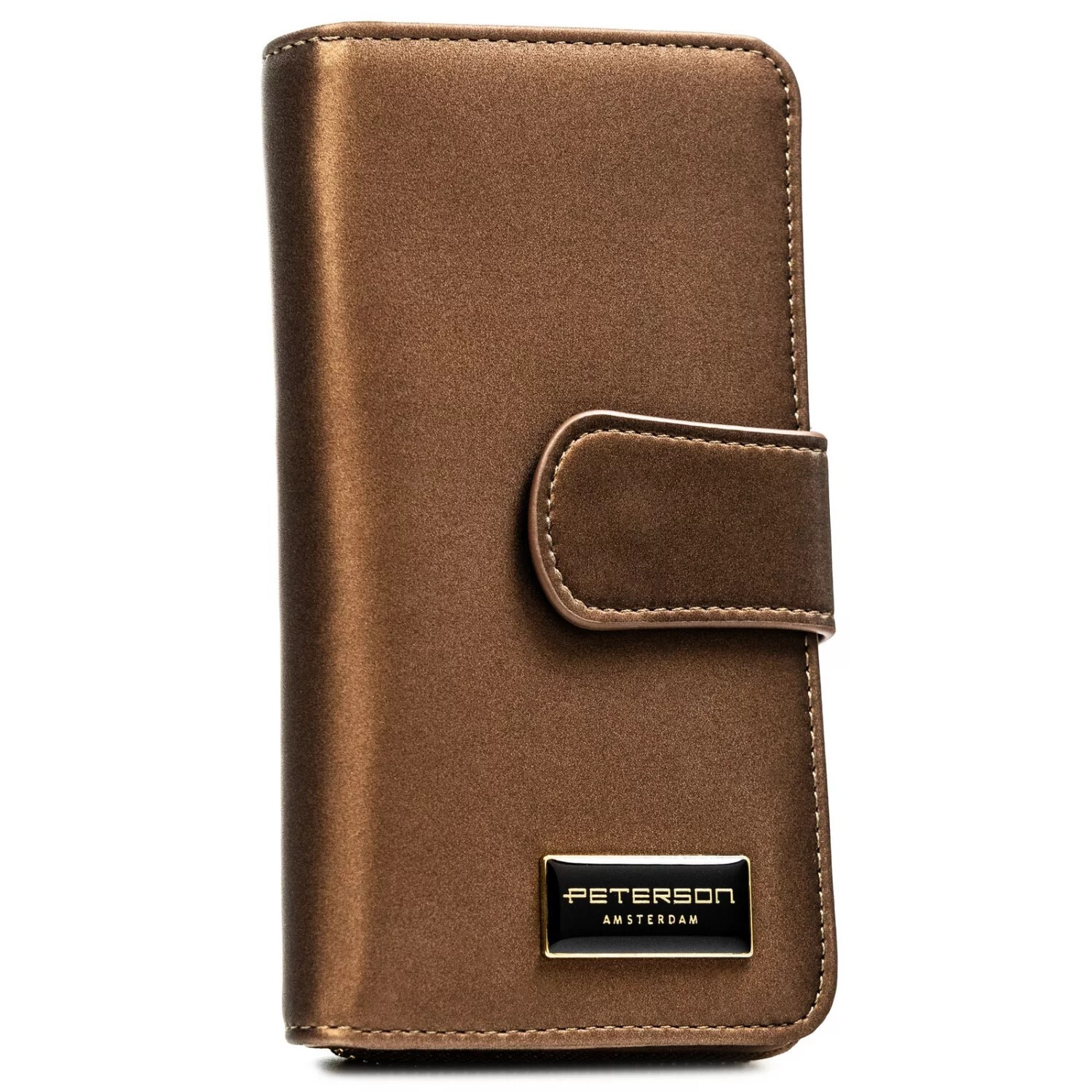 Dámská kožená peněženka hnědá - Peterson Kosina hnědá