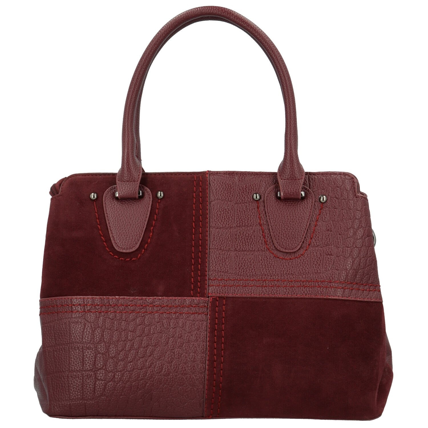 Dámská kabelka do ruky vínová - Maria C Zareen vínová