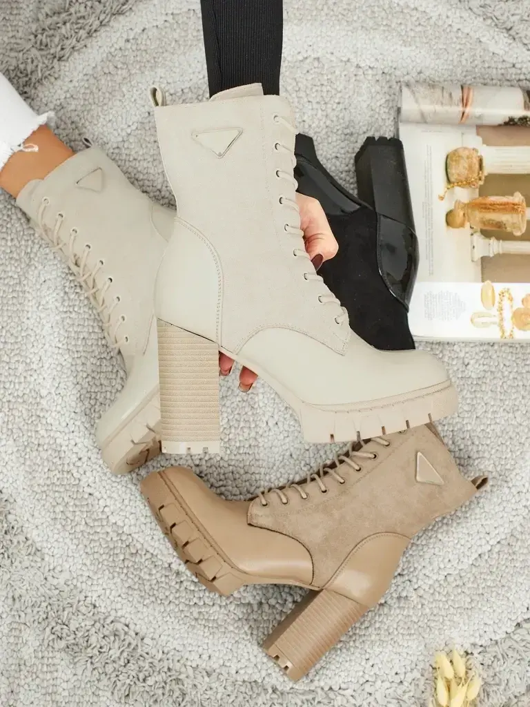 Resti Women's Event Bramble Eco-Suede Heeled Ankle Boots