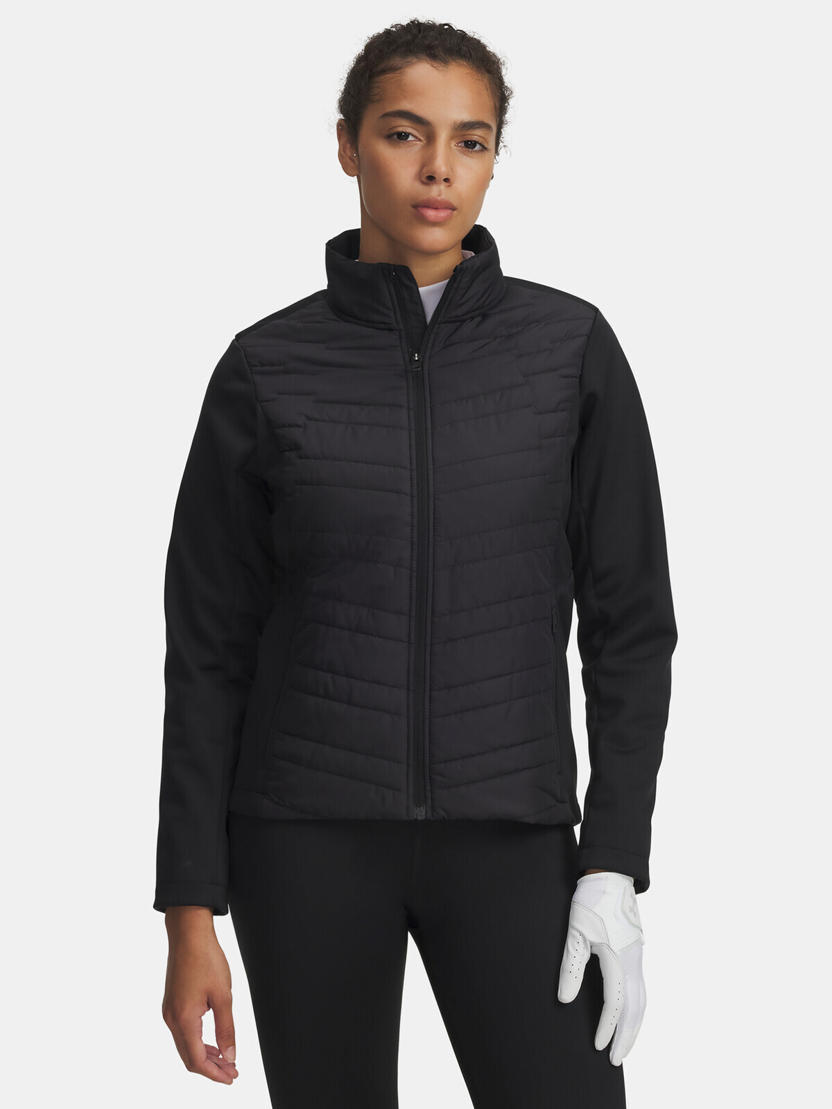 Dámská bunda Under Armour UA Drive Pro Insulated FZ-BLK - Dámské